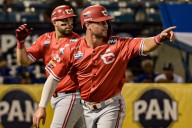 Damiano Palmegiani llegó a seis juegos consecutivos con al menos un hit y guio el triunfo de Lara sobre Magallanes