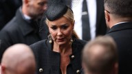 Claire Sweeney attends Ricky Hatton's Funeral at Manchester Cathedral