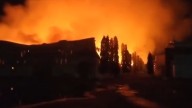 Massive Fire Breaks Out At Tobacco Factory In Andhra Pradesh's Prakasam District; Dramatic Video Surface