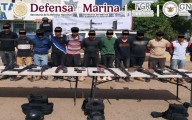 Detienen a 18 ligados a Los Chapitos en Sinaloa