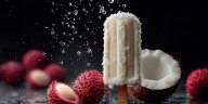 Cómo preparar paletas de lichi y coco ricas en vitamina C para fortalecer las defensas