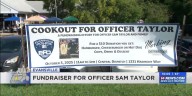 Evansville Dispatch holds cookout to help Police Officer shot in line of duty