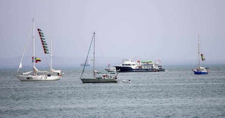 Activists on a flotilla approach Gaza and say they are ready for a possible Israeli interception
