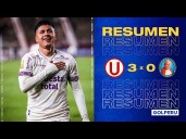VIDEO: ver resumen y goles del partido, Universitario vs. Juan Pablo II (3