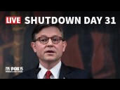 LIVE: Speaker Johnson, GOP leaders speak on day 31 of government shutdown