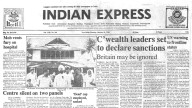October 21, 1985, Forty Years Ago: C’wealth sanctions