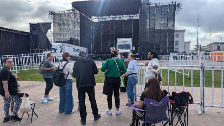 ¡Furor por Alejandro Sanz! Acamparon para el mejor lugar en el Ángel