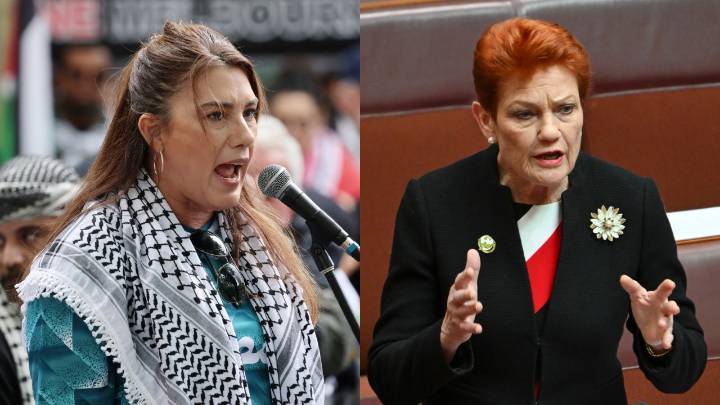 One Nation leader Pauline Hanson calls for AFP probe into to Lidia Thorpe's 'burn down Parliament House' remarks