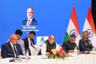 Rajnath seeks joint production of military equipment with Australia