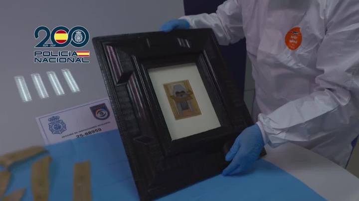 Policía confirma que el cuadro encontrado ayer en Madrid era el Picasso que se creía robado