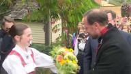 Crown Prince Haakon tours Decorah, receives honorary doctorate