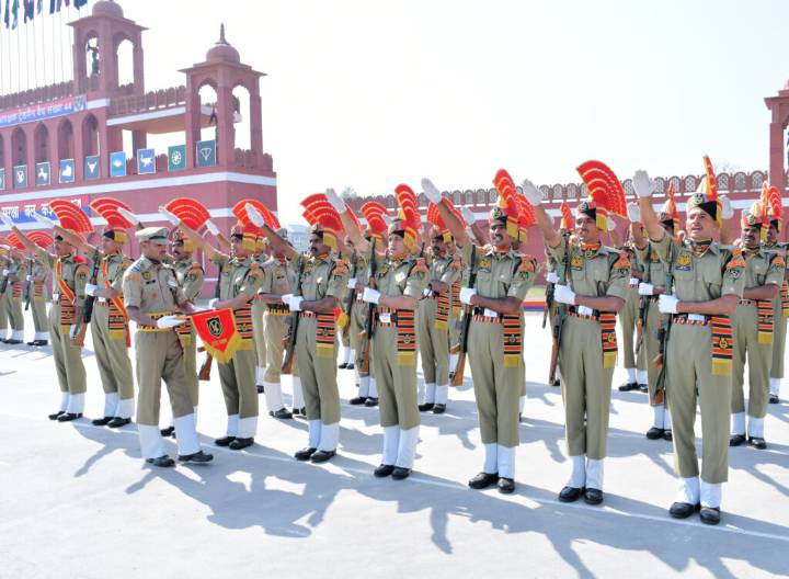 167 Recruits Graduate as BSF Seema Praharis at Humhama Parade