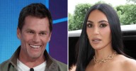 Kim Kardashian Dodges Questions on Tom Brady Romance