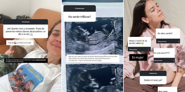 Sonia Zavaleta, hija de la trilliza María Emilia y embarazada de cuatro meses, reveló si espera una nena o un varón