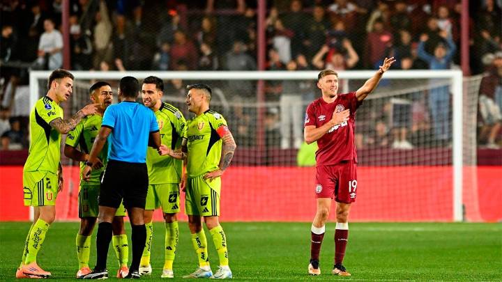 Lanús le ganó a la U. de Chile en La Fortaleza y jugará la final de la Copa Sudamericana