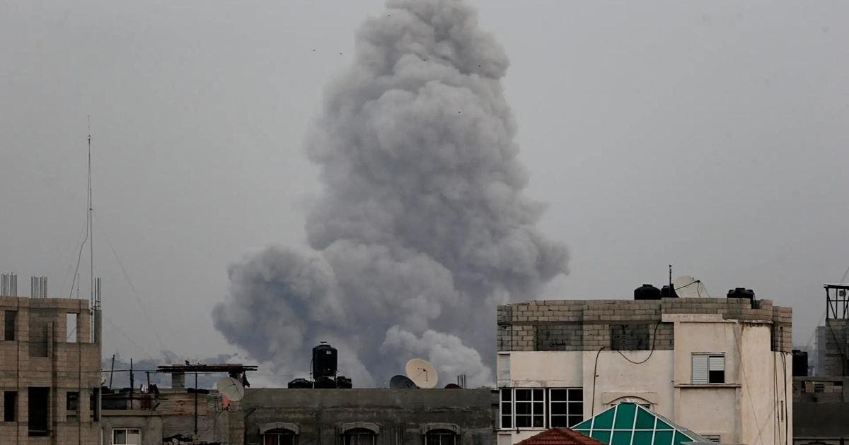 Bombardea Israel Gaza y otros puntos del centro y sur de la Franja