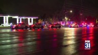 Officer, suspect both injured in shooting at gas station near I