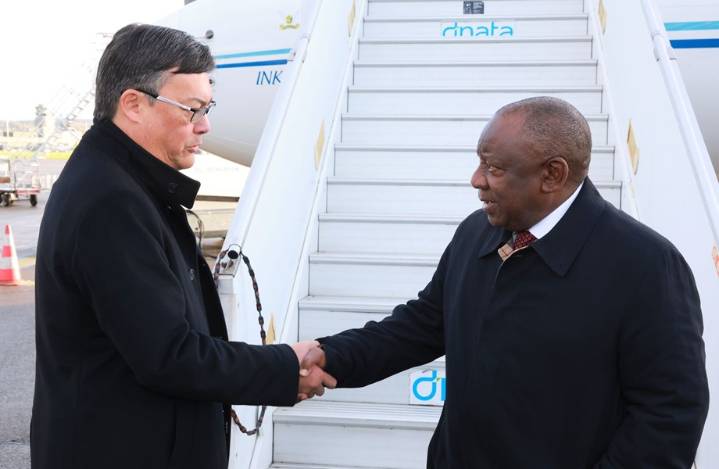 Ramaphosa in Switzerland to Strengthen Trade, Culture, and Skills Ties