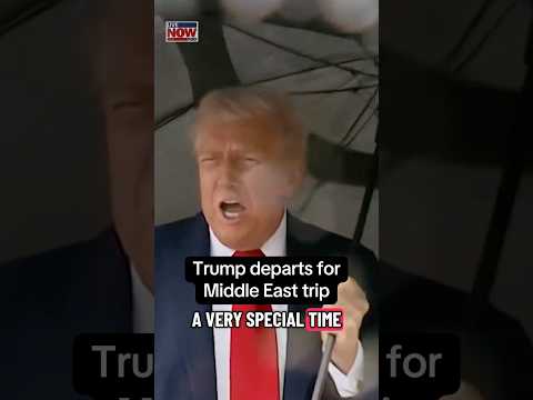 Trump departs for Middle East trip