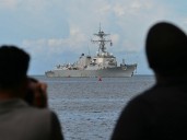 US warship arrives in Trinidad and Tobago, near Venezuela