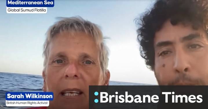 Flotilla carrying Australians approaches Gaza