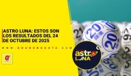 Astro Luna: estos son los resultados del 23 de octubre de 2025 - Noticias de Bogotá y Cundinamarca