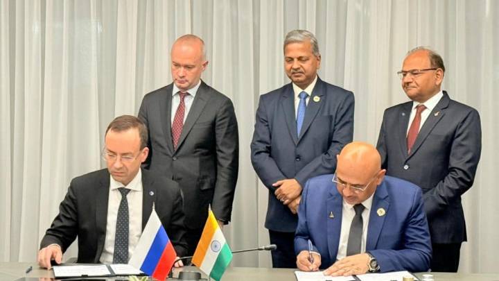 HAL Signs MoU With Russia's PJSC-UAC To Produce Passenger Aircraft SJ