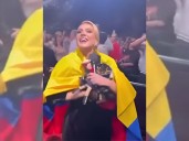 Detector: Adele no usó bandera de Colombia en apoyo a Petro y Gaza