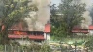 Fuerte incendio en colegio del occidente de Bogotá: evacuaron a estudiantes y no hay heridos