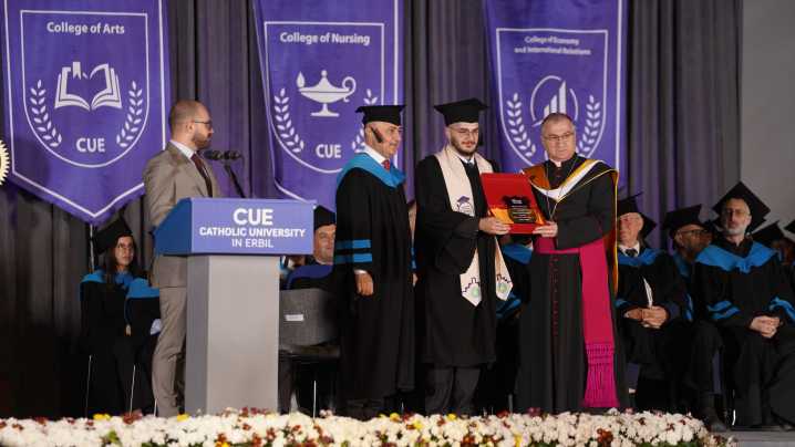 Catholic University in Erbil celebrates fifth graduating class