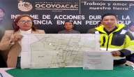 Nancy Valdez Ruiz rinde informe sobre las acciones realizadas durante la Contingencia por lluvias