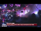 WATCH: SkyFOX over massive fire in Hillside, NJ