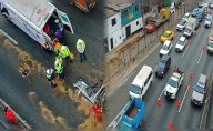 Accidente en Vía Evitamiento genera congestión vehicular tras cierre de dos carriles