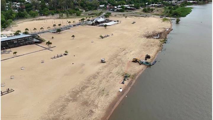 La Municipalidad de Paraná avanza con la recuperación del balneario Thompson