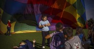 'Joy and magic for the season': families celebrate Balloon Fiesta eve with Albuquerque Aloft