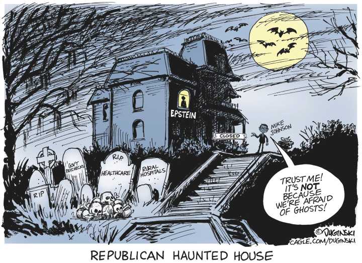 5 seriously spooky political cartoons about Halloween