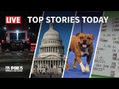 LIVE: Car hits White House barrier, shutdown latest, DC ticket resale bill & more