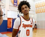Will Sadiq White play in Wednesday's SU basketball exhibition?