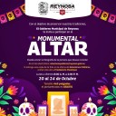 Monumental Altar de Reynosa preserva tradiciones nacionales de noviembre