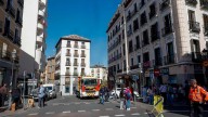 Se derrumba parcialmente un edificio en obras en el centro de Madrid: se buscan posibles atrapados