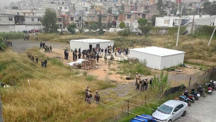 Protestan contra operativo de apropiación de inmueble
