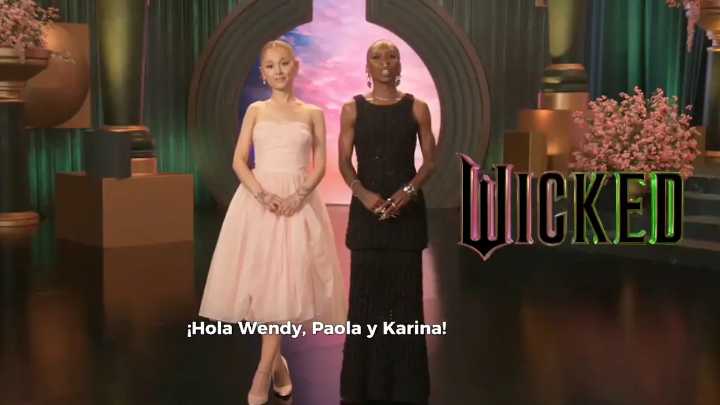 Ariana Grande y Cynthia Erivo invitan a Wendy Guevara y «Las Perdidas» a fiesta...