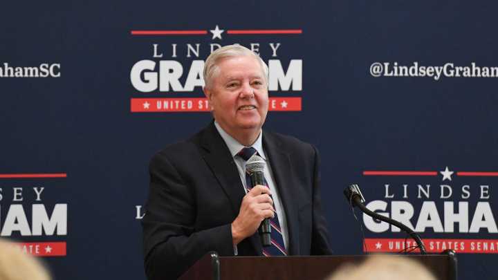 Sen. Graham talks shutdown, term limits at Greenville's Poinsett Club