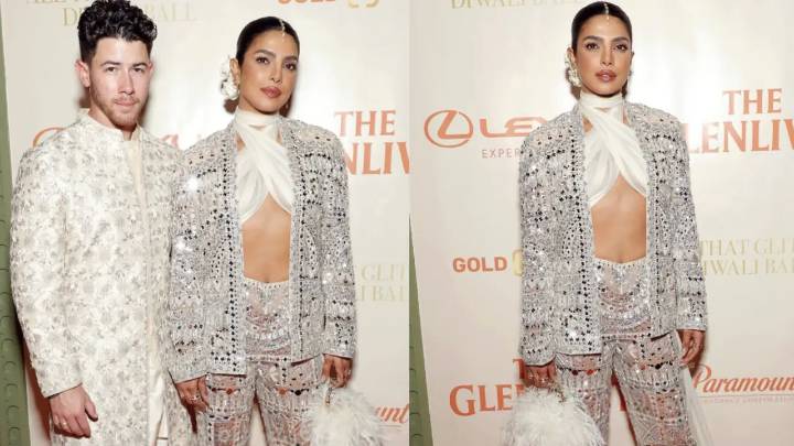 Priyanka Chopra shows how to twin perfectly with husband Nick Jonas at star