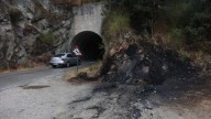 Dos muertos tras chocar con su coche e incendiarse en la presa de Bárcena de Ponferrada