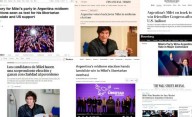 El resultado de las elecciones legislativas generó asombro en la prensa internacional