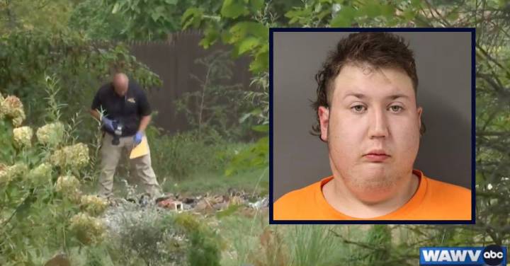 Son arrested after mom's spinal cord found in backyard burn pit: Police