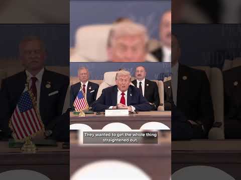 Trump addresses Israeli parliament as hostages released in landmark peace deal