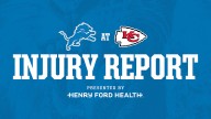 Lions at Chiefs injury report: Oct. 10