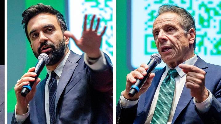 Andrew Cuomo gains ground on Zohran Mamdani in NYC mayoral race, poll finds